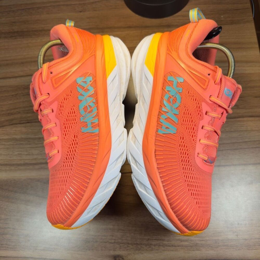 HOKA ONE ONE BONDI 7 - Women’s Running Shoes - SIZE 8.5 - Picture 7 of 9